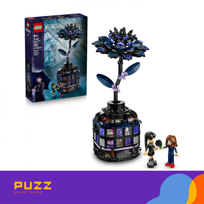 LEGO Wednesday Nevermore Academy Flower (76784) – Wednesday LEGO Set